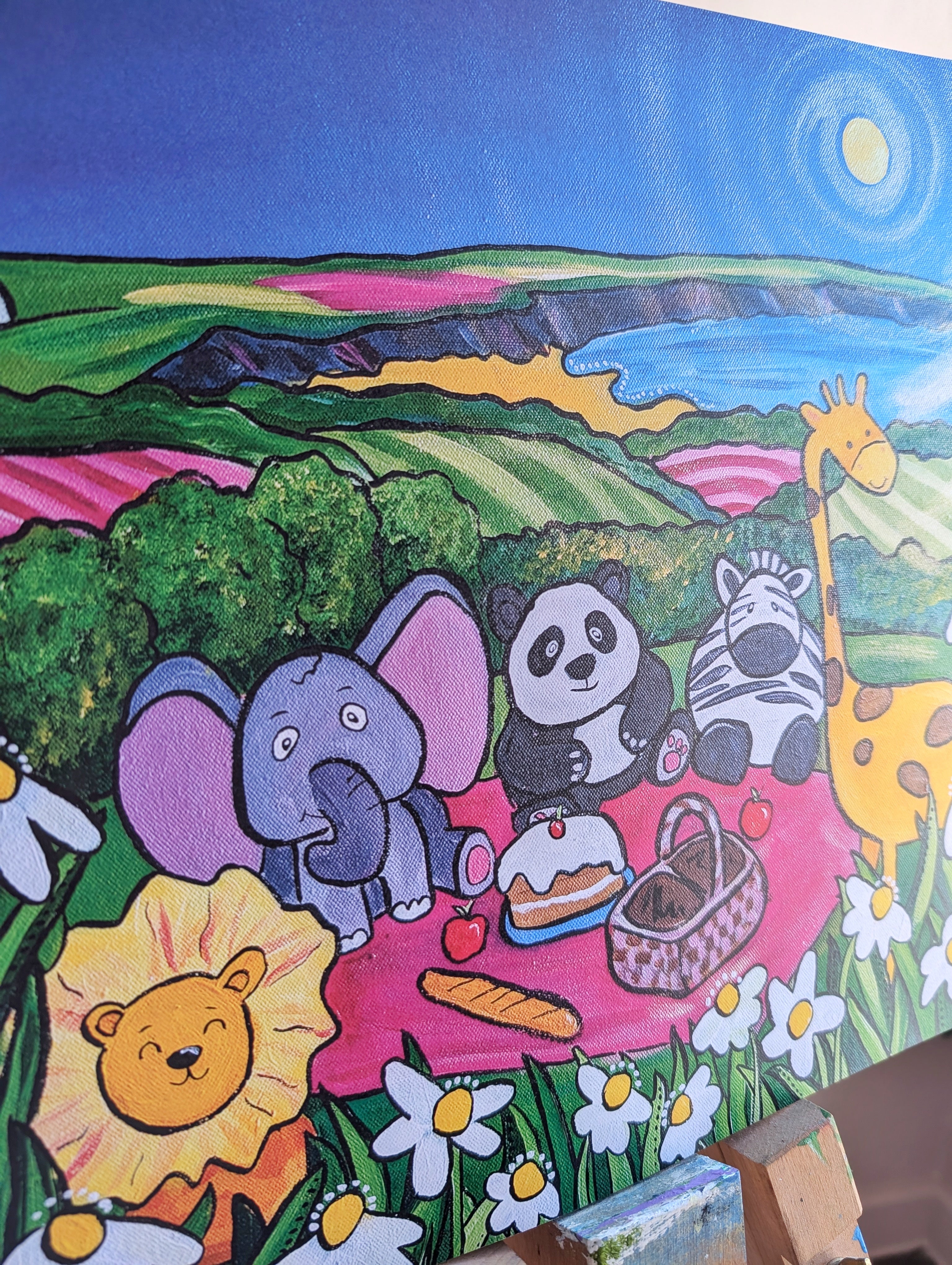 Tom's Picnic Print