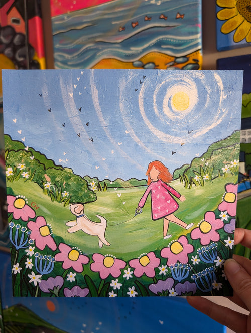 "A Woman's Best Friend" Print