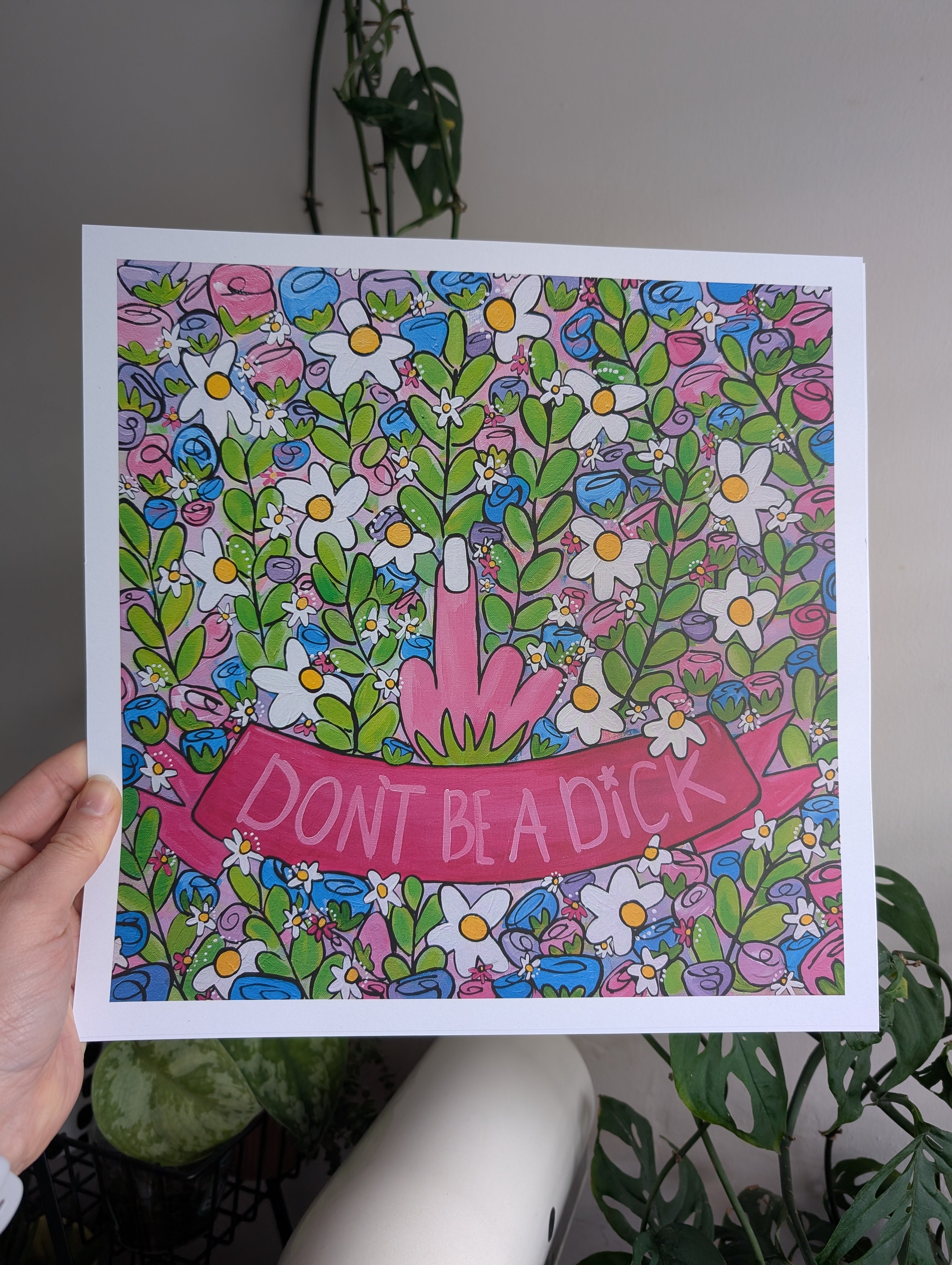 Don't be a dick Print